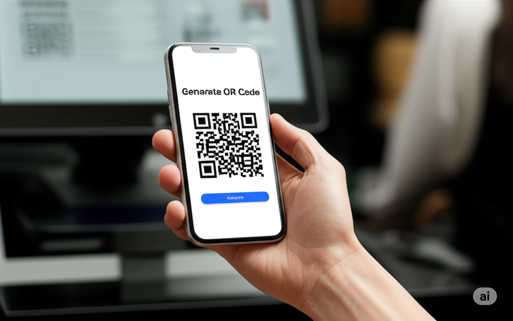 Generating a QR Code on a phone